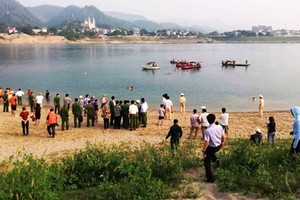 Eight children die in Da River (Photo: SGGP)
