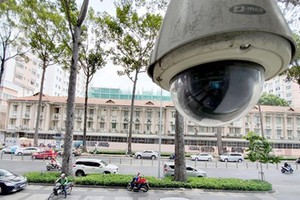 When IOC is in operation, public monitoring cameras will be linked to the system. Photo by T.Ba