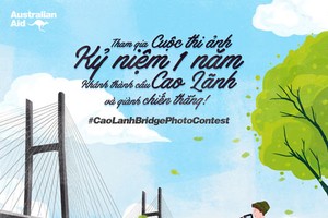 Embassy launches photo competition for first anniversary of Cao Lanh bridge