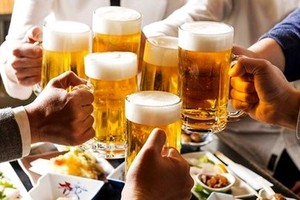 Vietnam ranks third in alcohol consumption in Asia