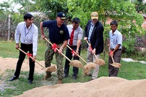 The groundbreaking ceremony (Source: VNA)