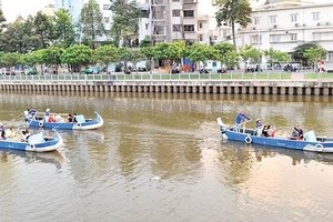 Nhieu Loc- Thi Nghe canal (Photo: SGGP)
