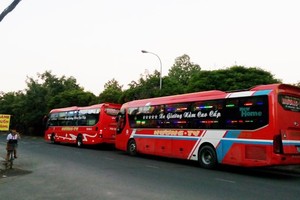 Mien Dong Coach Station becomes first e-bus station in HCMC