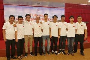 Six outstanding students of Vietnam will take part in the 60th International Mathematical Olympiad (IMO) 2019 in Bath city, the United Kingdom (Source: giaoducthoidai.vn)