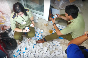 Police discover large smuggled medicine warehouse