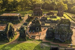 The My Son Sanctuary that was recognised by UNESCO as a world heritage in 1999. VNA/VNS Photo