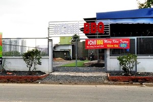 An illegally constructed  house in Binh Tan District (Photo: SGGP)