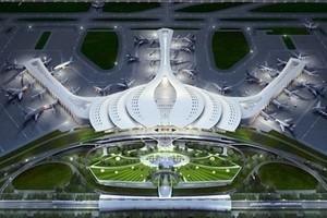 A rendering of the proposed Long Thanh International Airport to be built in the southern province of Dong Nai (Photo: VNA)