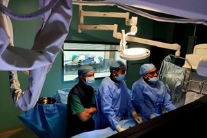 Surgery performed to remove blood clot on three-year-old girl suffering stroke