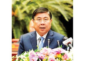 Chairman of the HCMC People’s Committee Nguyen Thanh Phong. (Photo: SGGP)