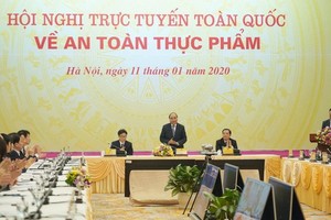 PM Nguyen Xuan Phuc at the conference (Photo: SGGP)
