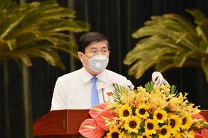 Chairman of the Ho Chi Minh City People’s Committee Nguyen Thanh Phong (Photo: SGGP)