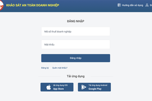 The main interface of the website. (Photo: SGGP)