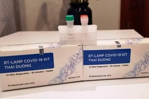 Vietnamese-made Covid-19 test kits are used in European countries (Photo: SGGP)