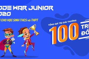 Nearly 1,000 students compete each other to win CodeWar Junior 2020