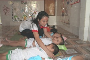 A private nursery in Tra Noc Industrial Park in Can Tho. (Photo: giaoducthoidai.vn)