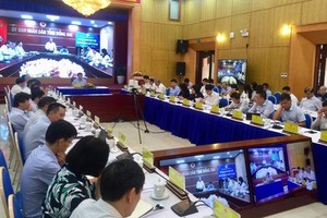 At the online conference (Photo: SGGP)