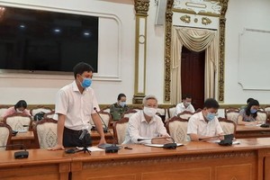 At the meeting (Photo: SGGP)