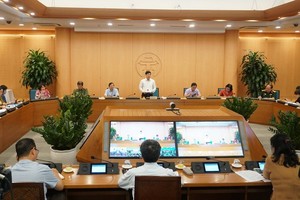 At the yesterday meeting (Photo: SGGP)