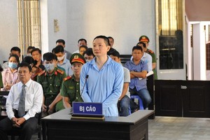 Hai at the court this morning (Photo: SGGP)