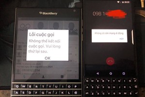 Many MobiFone customers reported a connection problem yesterday. (Photo: SGGP)