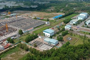 Binh Hung Wastewater Treatment Plant (Photo: SGGP)