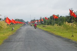 The new road is open to traffic (Photo: SGGP)