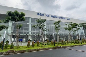 New Mien Dong bus station in HCMC (Photo: SGGP)