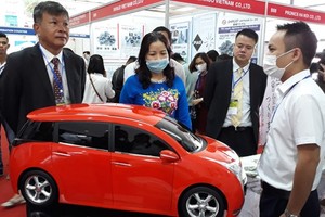 Support industry fair underway in Hanoi (Photo: http://hanoimoi.com.vn/)