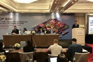 At the press conference (Photo: VNA)