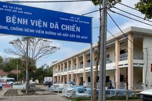 HCM City’s Cu Chi Field Hospital where 25 new patients are being treated. — Photo courtesy of the hospital