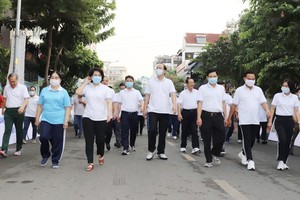 Leaders and staffs of state organizations attend the event (Photo: SGGP)