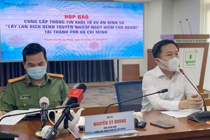 At the press brief (Photo: SGGP)