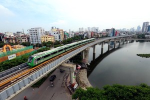  Cat Linh – Ha Dong railway (Photo: VNA)