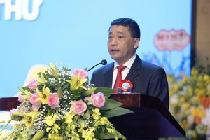 Director, Professor Le Van Quang speaks at the ceremony (Photo: SGGP)