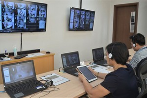HCMC University of Medicine and Pharmacy is applying IT to monitor learning activities and lab work of its students. (Photo: SGGP)