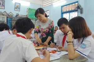 At a vocatoinal class (Photo: SGGP)