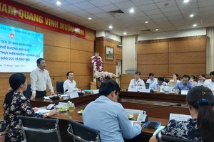 At the conference  ( Photo: SGGP)