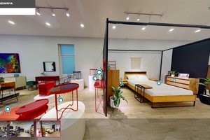 A 3D showroom on HOPE platform. The Vietnam Furniture Matching Week will be held from April 12 to 19 to connect Vietnamese manufacturers with thousands of international buyers via a series of offline and online activities. — VNS Photo