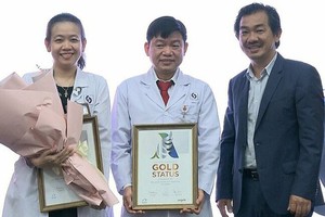 Gia Dinh People’s Hospital in HCMC given WSO’s Golden Status