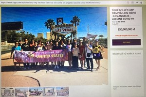 Coronavirus: travel agencies introducing ‘vaccine tours’ to US