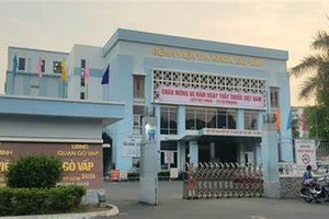 Hospital in Go Vap District stops receiving patients 