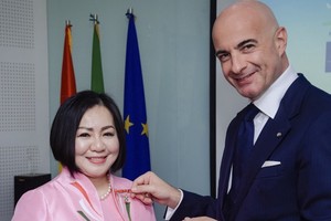 Vietnamese fashion designer becomes ambassador for Italian cuisine