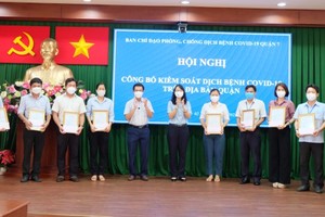 First district in HCMC announces to control Covid-19 pandemic