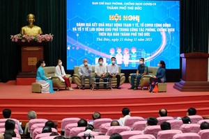 Thu Duc City sets up mobile medical team in residential quarters