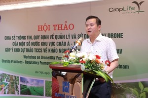 Huge potential for drone application in agriculture in Vietnam