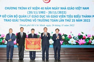 HCMC holds celebration to honor oustanding winners of Vo Truong Toan award