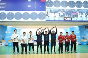 Vietnam earns bronze at Asian shooting championship