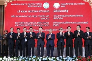 Vietnam hands over systems to help Laos boost digital transformation