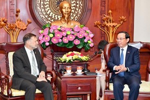 HCMC Party Secretary receives Australian Ambassador to Vietnam